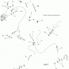 A18SAA50N5 450 SPORTSMAN HD 2x4 Brakes, brake lines - a18saa50n5