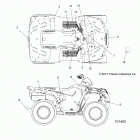 A18SEF57N5 SPORTSMAN 570 EFI HD Body, decals - a18sef57n5