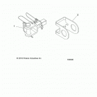 A18S6S57C1/CL 570 SPORTSMAN 6X6 TRACTOR Body, rear hitch - a18s6s57c1  /  cl (100500)