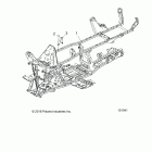 A18SDA57B7/L7/E57B5 SPORTSMAN TOURING 570 EFI/EPS Chassis, frame - a18sda57b7  /  l7  /  e57b5