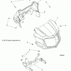 A18SXS95CC/CR/EC/ER SPORTSMAN 1000 XP TRACTOR Body, headlight pod - a18sxs95cc  /  cr  /  ec  /  er (1...