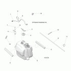 A18SDA57B7/L7/E57B5 SPORTSMAN TOURING 570 EFI/EPS Body, fuel tank asm. - a18sda57b7  /  l7  /  e57b5