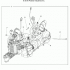 A18HAA15B7/B2 ACE 150 EFI, 501S, INDY Engine, engine and transmission mounting - a18haa15b7  /...