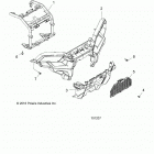 A18SXS95CC/CR/EC/ER SPORTSMAN 1000 XP TRACTOR Body, front bumper and mounting - a18sxs95cc  /  cr  /  ...