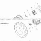 A18SES57C1/C2/C5/C7/E1/E5/E7/P57C1/T57C1/C7/E1/E7 SPORTSMAN 570 EPS TRACTOR Wheels, front - a18ses57c2