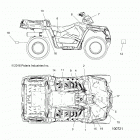 A18SWS57C1/C2/E2 SPORTSMAN 570 X2 EPS TRACTOR Body, decals - a18sws57c1  /  c2  /  e2 (100721)