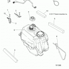 A18S6S57C1/CL 570 SPORTSMAN 6X6 TRACTOR Body, fuel tank asm. - a18s6s57c1  /  cl