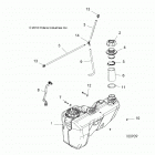 A18SYE85BB 850 SPORTSMAN TOURING SP Body, fuel tank - a18sye85bb (100909)