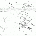 A18SEA57F1/SEE57F1/7 SPORTSMAN 570 EPS EU Engine, air intake system - a18sea57f1  /  see57f1  /  7