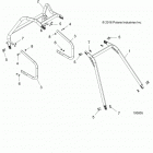 ACE 150 EFI MD WHITE (A20HAB15N2) Chassis, cab frame and side bars - a20hab15n2 (100805)