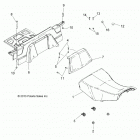 A18SUE57N5 SPORTSMAN 570 EFI UTE Body, seat and backrest - a18sue57n5 (49atvbackrest14570...