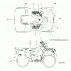 A18SEA57F1/SEE57F1/7 SPORTSMAN 570 EPS EU Body, decals - a18sea57f1  /  see57f1  /  7 (101465)