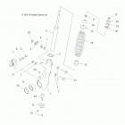 A18S6E57F1 570 SPORTSMAN 6X6 EURO Suspension, front strut - a18s6e57f1