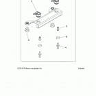 A18S6S57C1/CL 570 SPORTSMAN 6X6 TRACTOR Body, seat adjuster - a18s6s57c1  /  cl