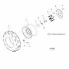 A18SDA57B7/L7/E57B5 SPORTSMAN TOURING 570 EFI/EPS Wheels, front tire and brake disc - a18sda57b7  /  l7  /...