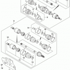 LT,F400F Передний привод