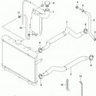 LT,A500X Радиатор и Патрубки