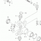 LT,A750X Рулевая ,поворотный кулак