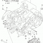 LT,A400F Картер двигателя