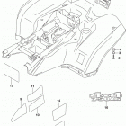 LT,A750X Rear fender (lt-a750xl8 p03)