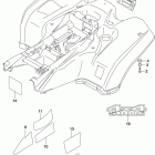 LT,A500XP Rear fender (lt-a500xpl8 p03)