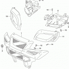 LT,A500XP Front grille (lt-a500xpbl8 p03)