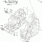 LT,A750X Картер двигателя