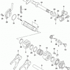 LT,A750X Механизм  переключения передач