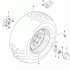 LT,A500X Lh rear wheel