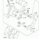 LT,A750X Передние тормоза