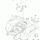 LT,A400F Задний бампер