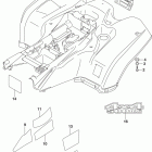LT,A500XP Rear fender (lt-a500xpl8 p33)