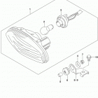 LT,A500XP Rear combination lamp (lt-a500xpbl8 p33)