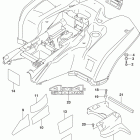 LT,A500XP Rear fender (lt-a500xpbl8 p03)