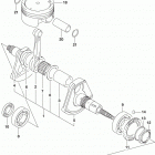 LT,A750,XP Коленвал
