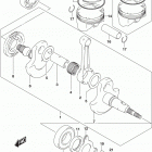 LT,A400F,C,Z Коленвал