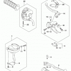 LT,A500XP Рулевые переключатели