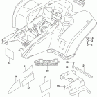 LT,A500XP Rear fender (lt-a500xpbl8 p28)
