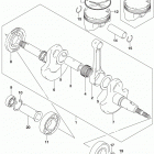LT,F400F Коленвал