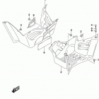 LT,Z50 Обтекатель рамы