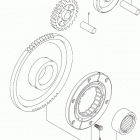 LT,A500XP Муфта стартера