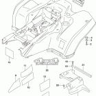 LT,A750,XP Rear fender (lt-a750xpbl8 p33)