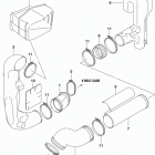 LT,A500XP Belt cooling duct