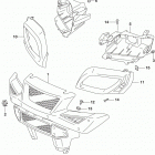 LT,A500XP Front grille (lt-a500xpl8 p03)