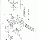 LT250S Quad Sport Left handle switch