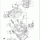 LT250S Quad Sport Головка цилиндра