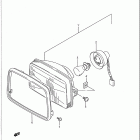 LT250S Quad Sport Фара