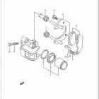 LT250S Quad Sport Передний суппорт тормозной
