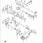 LT250S Quad Sport Механизм  переключения передач
