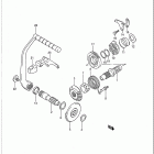 LT250S Quad Sport Кик стартер